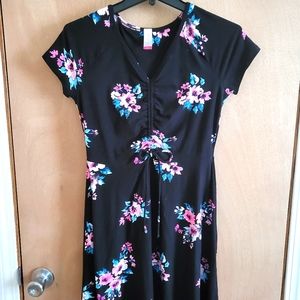 Black Floral Dress